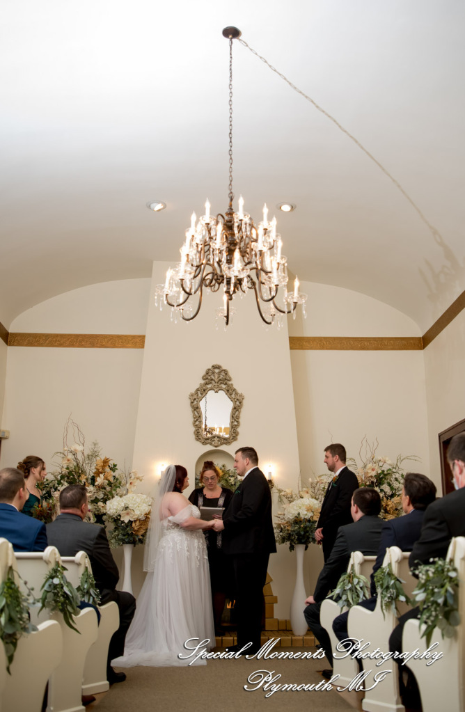 Sarah & Chad at Victoria Wedding Chapel Waterford MI wedding photograph