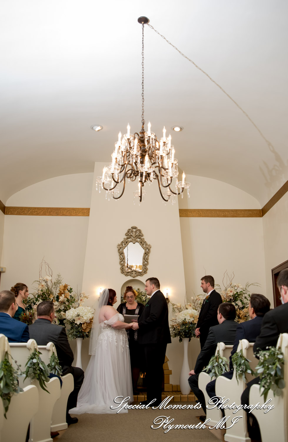 Sarah & Chad at Victoria Wedding Chapel Waterford MI wedding photograph