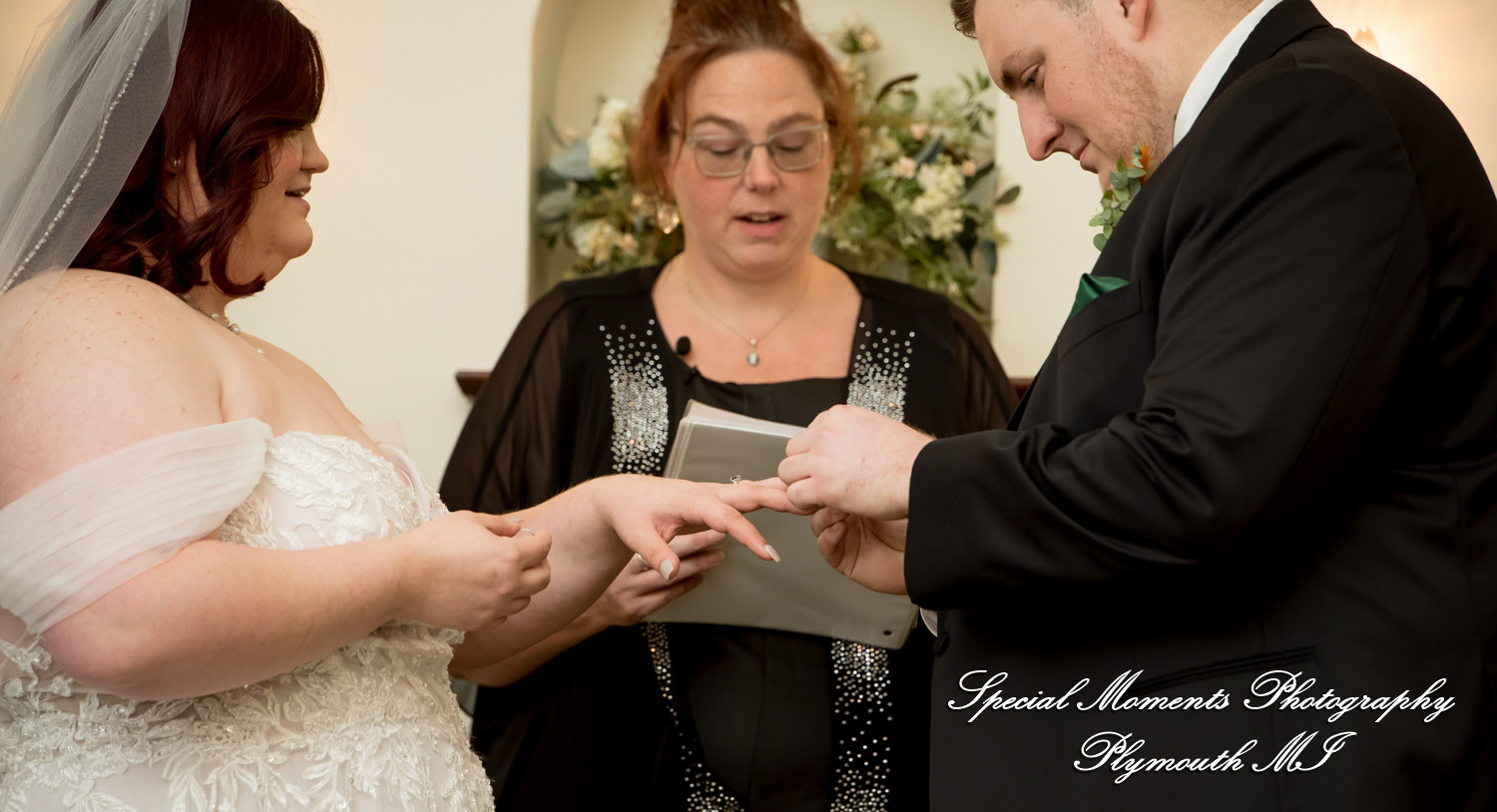 Sarah & Chad at Victoria Wedding Chapel Waterford MI wedding photograph