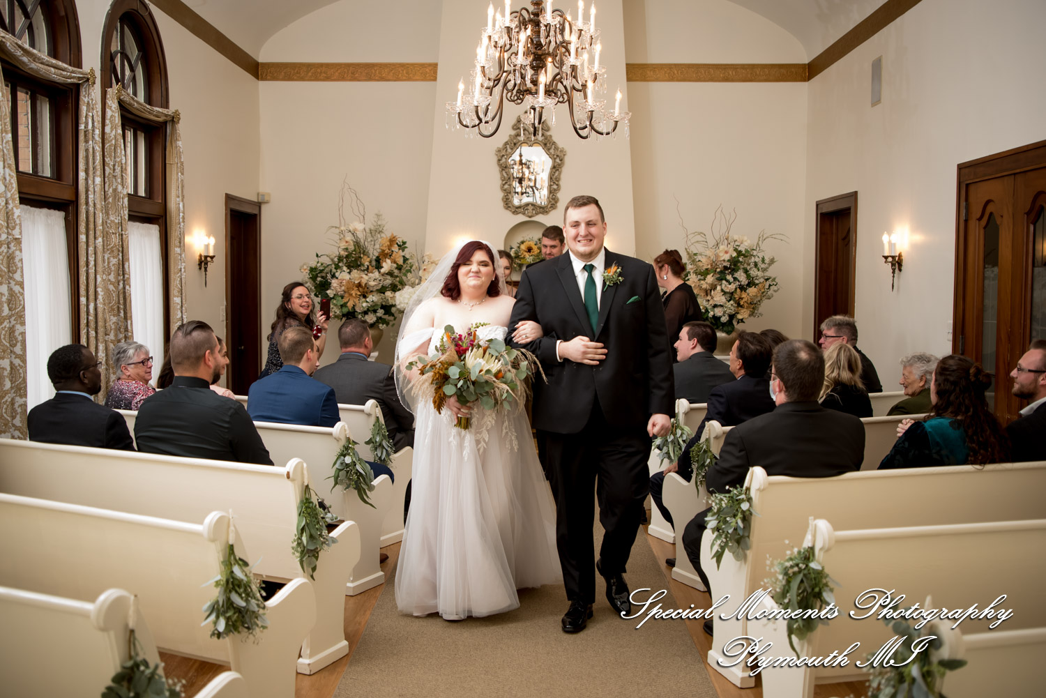 Sarah & Chad at Victoria Wedding Chapel Waterford MI wedding photograph