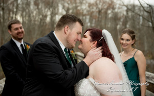Sarah & Chad at Bloomfield Nature Preserve MI wedding photograph