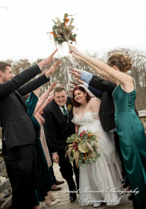 Sarah & Chad at Bloomfield Nature Preserve MI wedding photograph