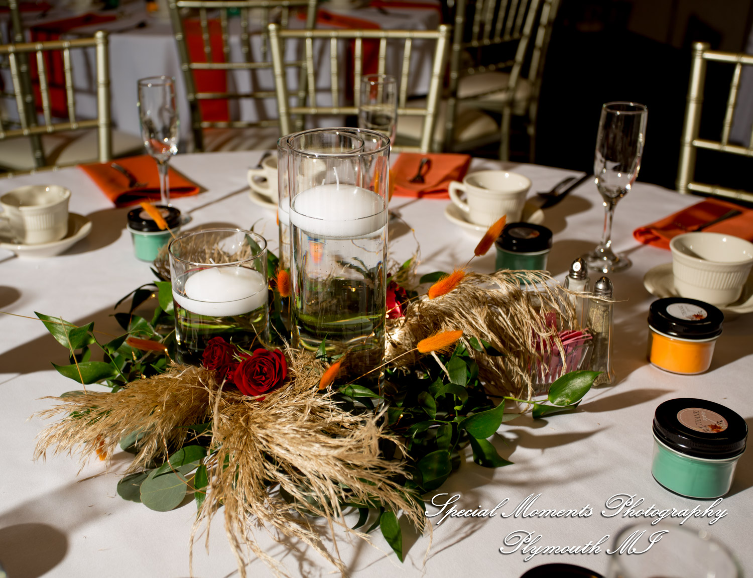 Sarah & Chad at Tina's Country House Macomb Township MI wedding photograph