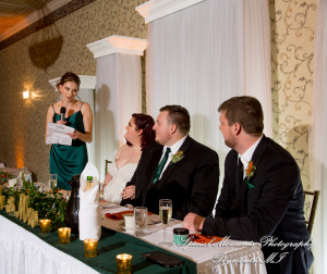 Sarah & Chad at Tina's Country House Macomb Township MI wedding photograph