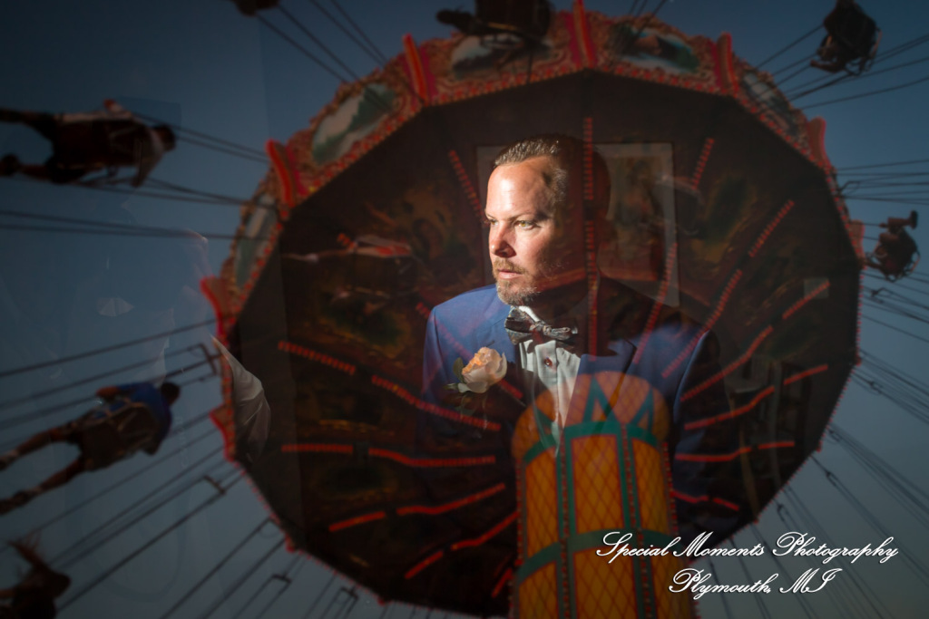 Reanna & Terrance at Sonder Gabriel Richard Hotel Detroit MI wedding photograph