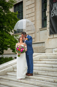 Reanna & Terrance at Sonder Gabriel Richard Hotel Detroit MI wedding photograph