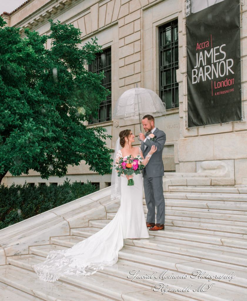 Reanna & Terrance at Sonder Gabriel Richard Hotel Detroit MI wedding photograph