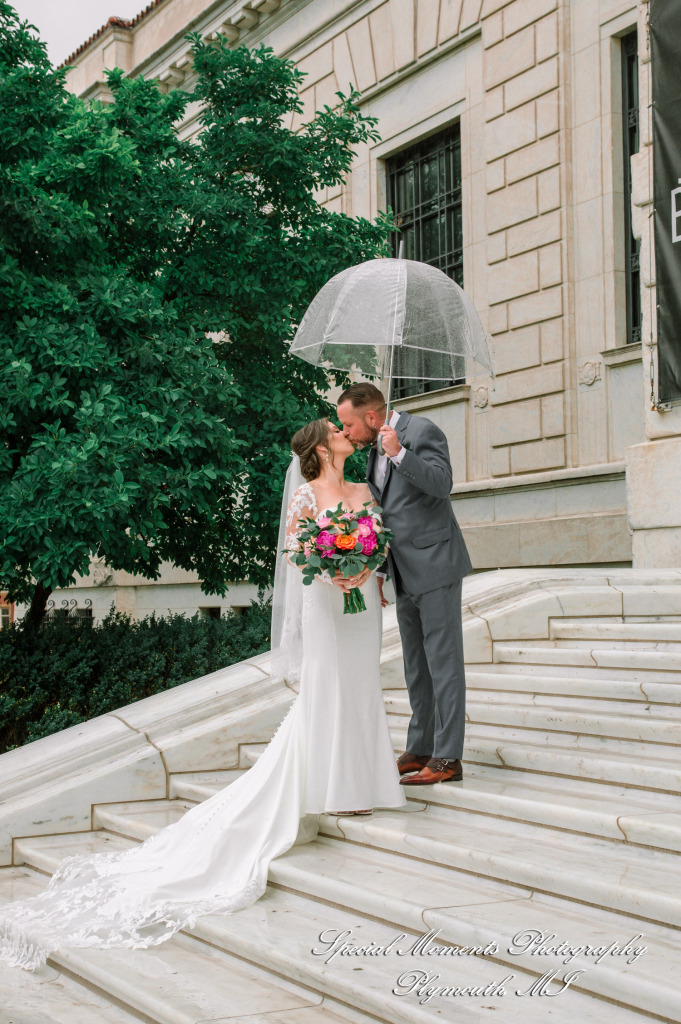 Reanna & Terrance at Sonder Gabriel Richard Hotel Detroit MI wedding photograph