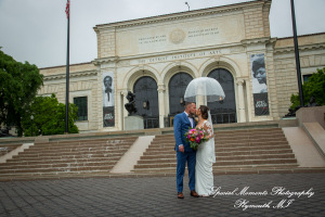 Reanna & Terrance at Elevate at One Campus Martius Detroit MI wedding photograph