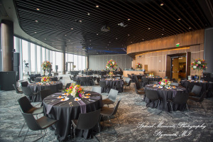 Reanna & Terrance at Elevate at One Campus Martius Detroit MI wedding photograph