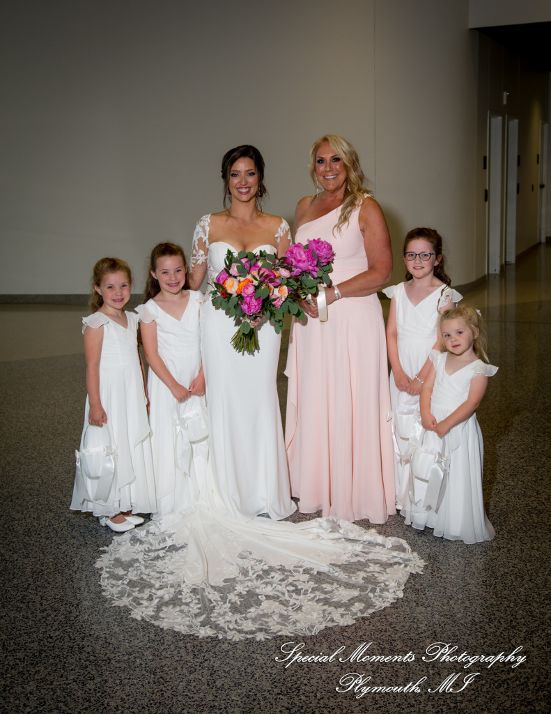 Reanna & Terrance at Elevate at One Campus Martius Detroit MI wedding photograph