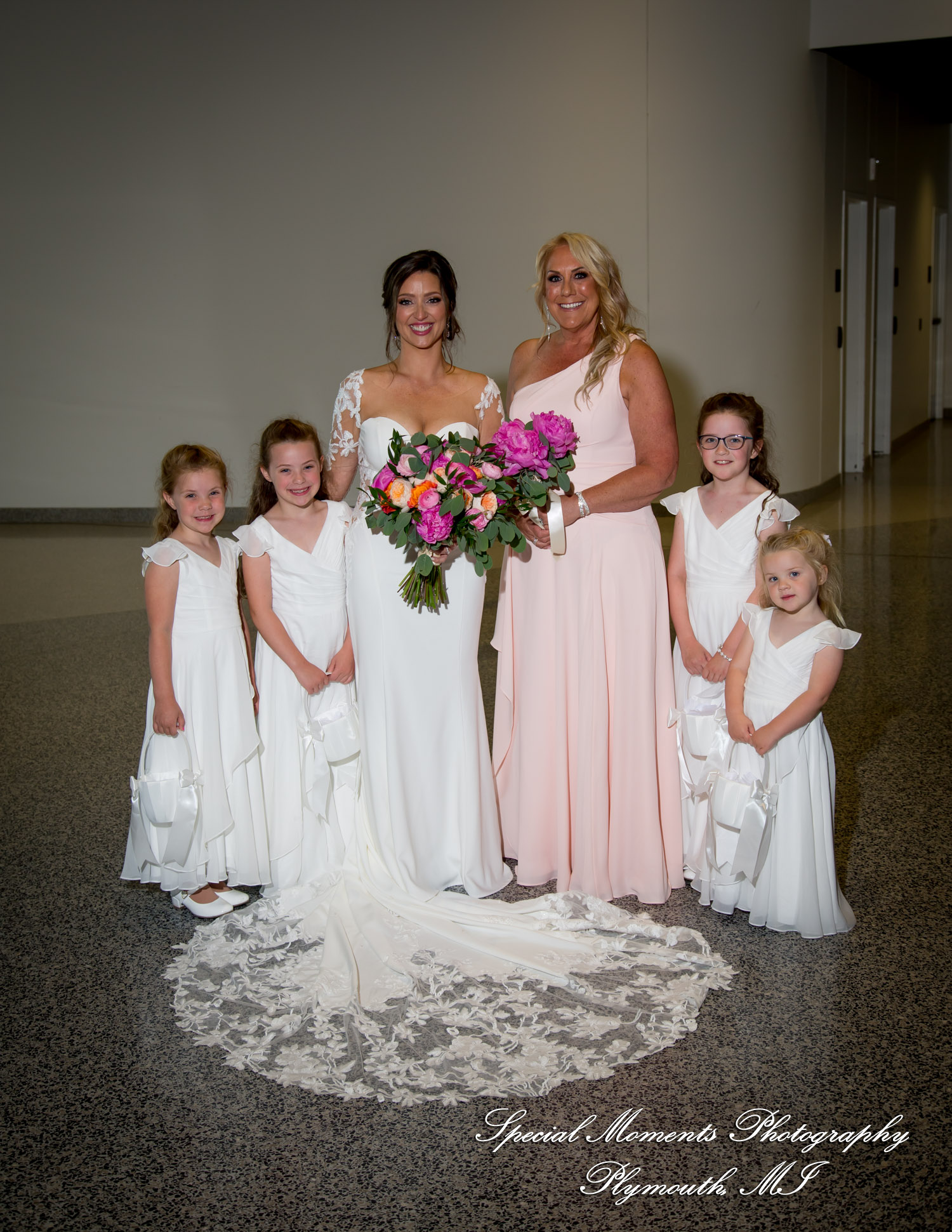 Reanna & Terrance at Elevate at One Campus Martius Detroit MI wedding photograph