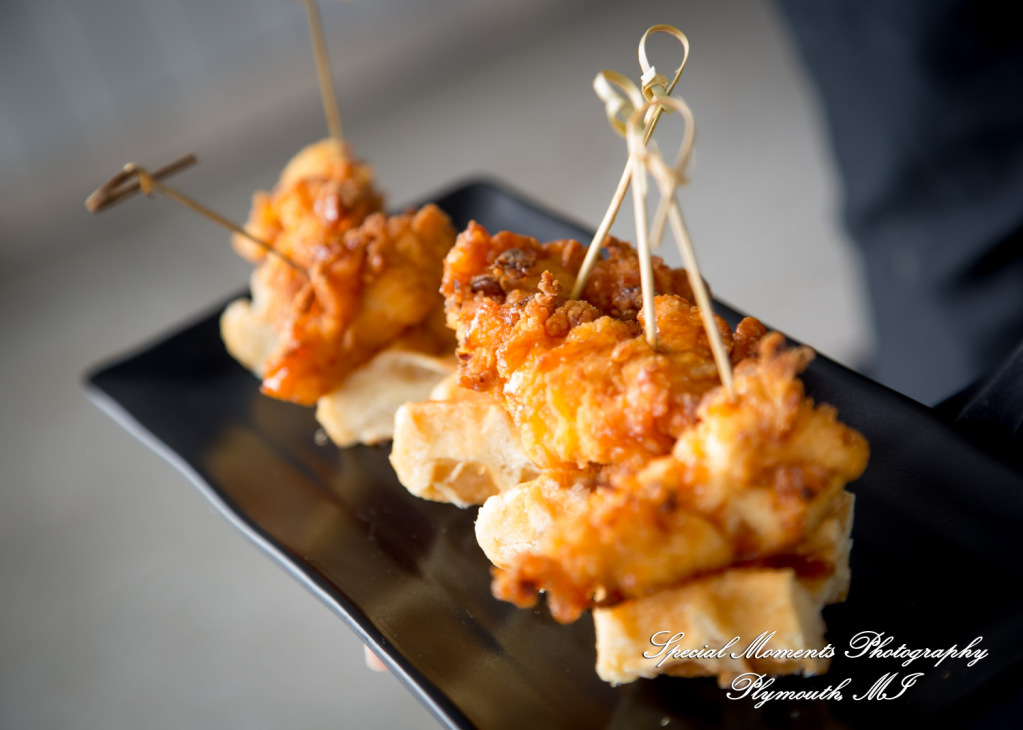 Reanna & Terrance at Elevate at One Campus Martius Detroit MI wedding photograph