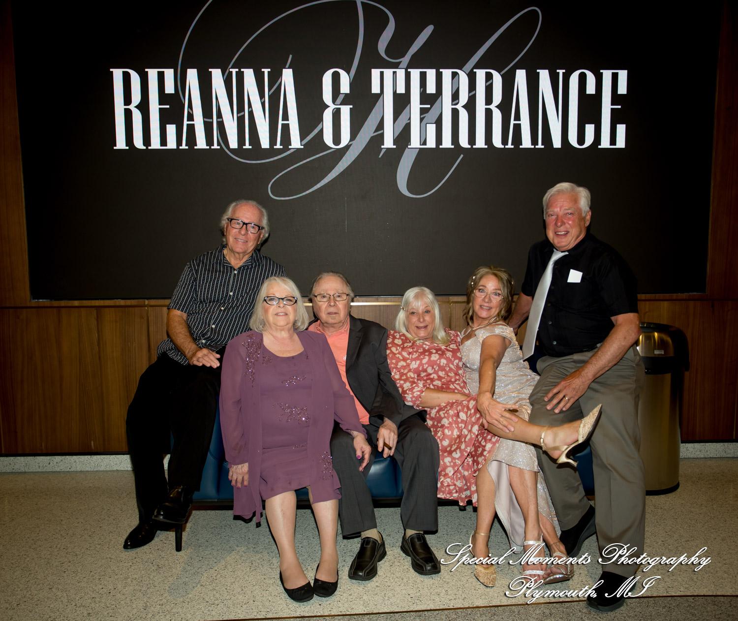 Reanna & Terrance at Elevate at One Campus Martius Detroit MI wedding photograph