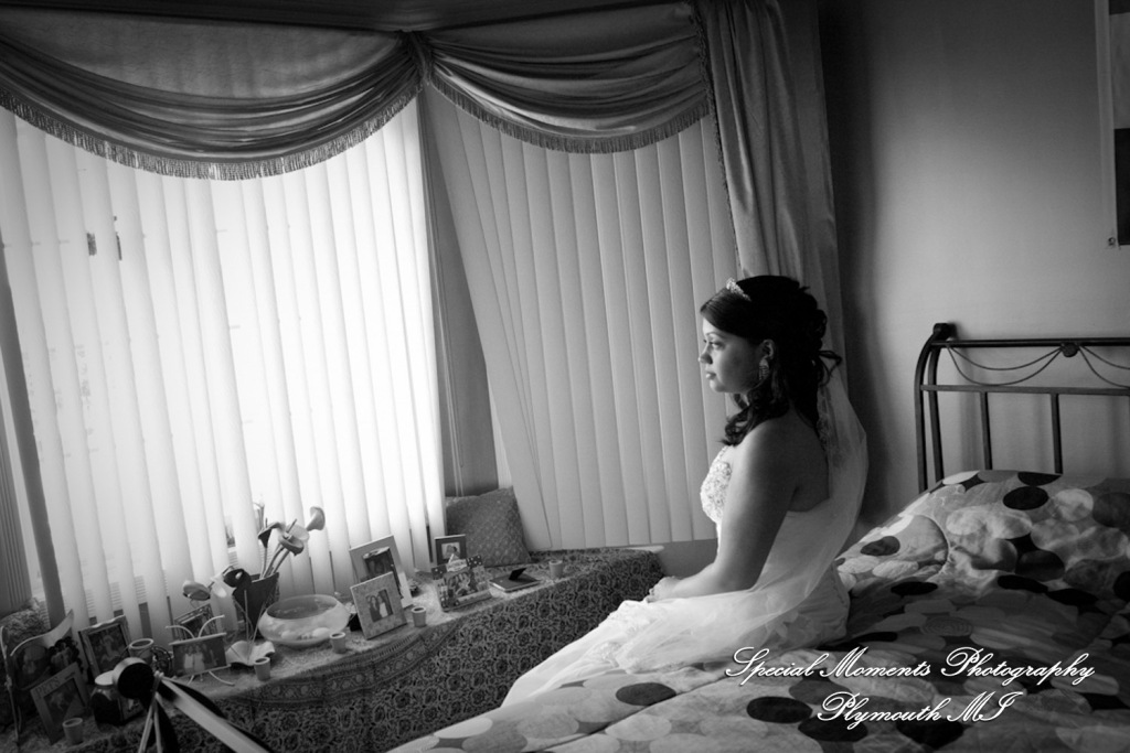 Sean & Bin at St. Joseph Lake Orion MI wedding photograph