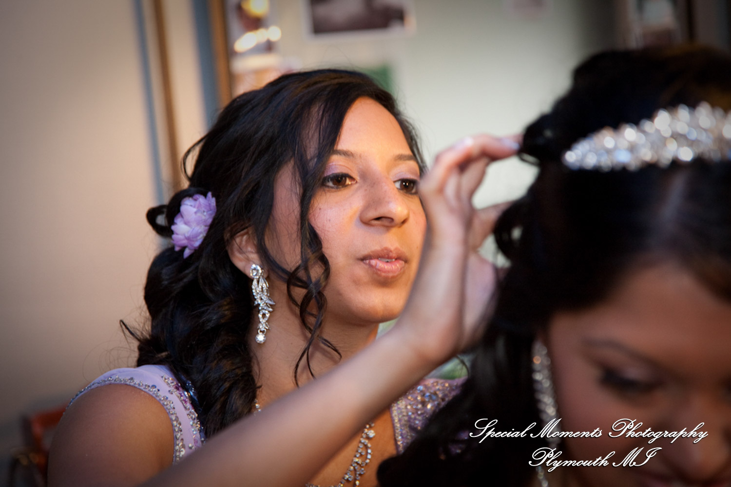 Sean & Bin at St. Joseph Lake Orion MI wedding photograph