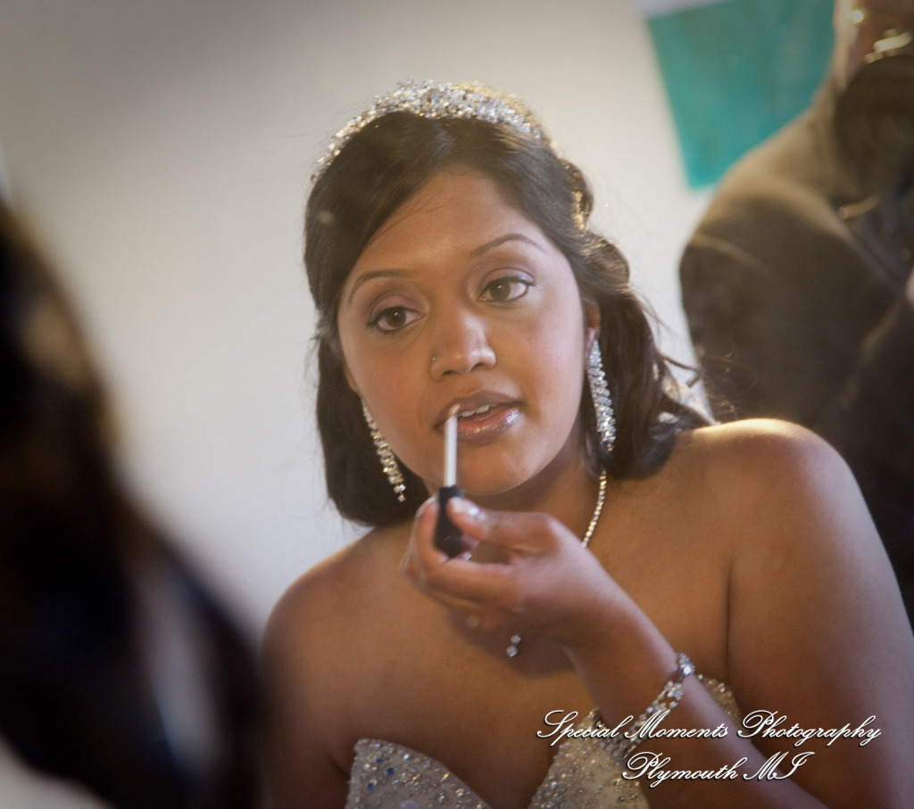 Sean & Bin at St. Joseph Lake Orion MI wedding photograph