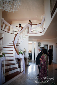 Sean & Bin at St. Joseph Lake Orion MI wedding photograph