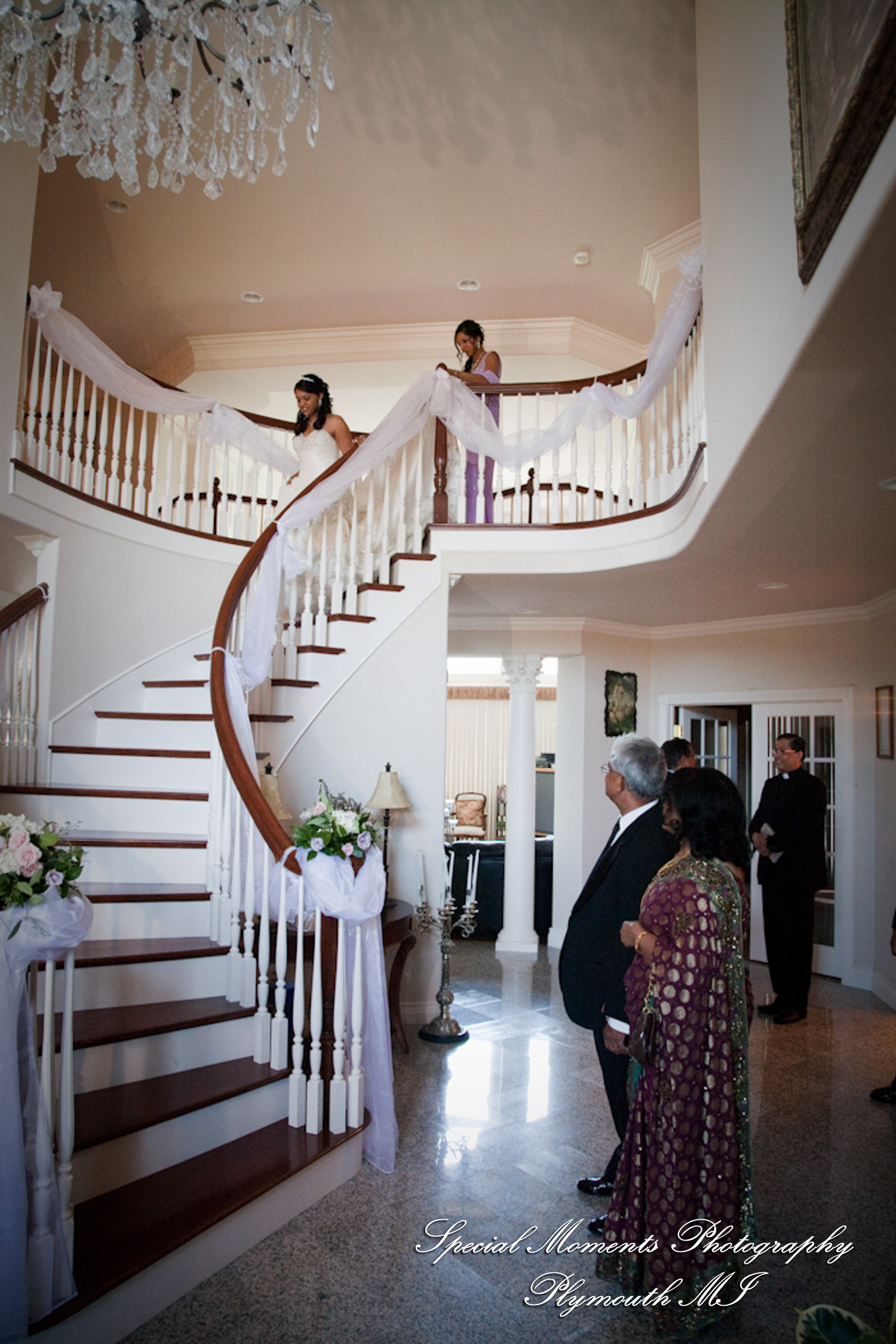 Sean & Bin at St. Joseph Lake Orion MI wedding photograph