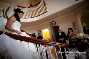 Sean & Bin at St. Joseph Lake Orion MI wedding photograph