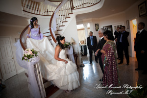 Sean & Bin at St. Joseph Lake Orion MI wedding photograph