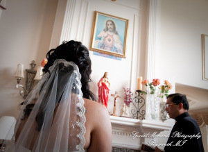 Sean & Bin at St. Joseph Lake Orion MI wedding photograph