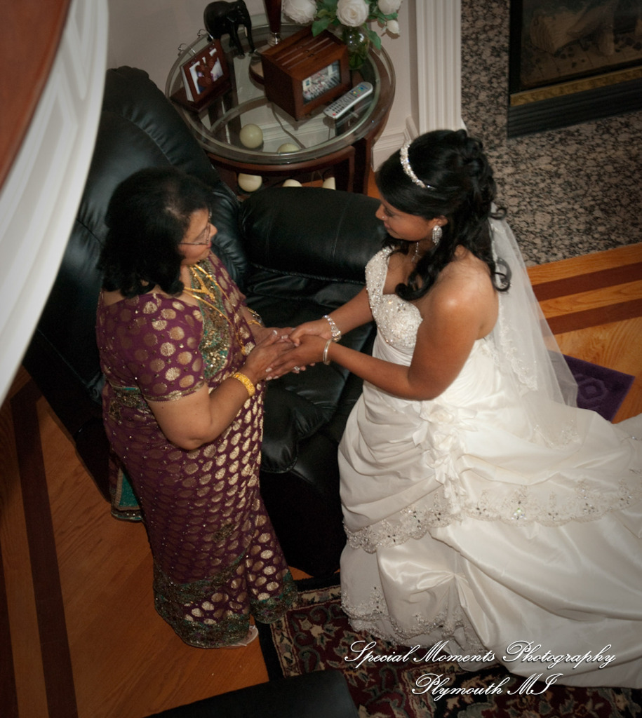 Sean & Bin at St. Joseph Lake Orion MI wedding photograph