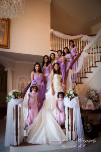 Sean & Bin at St. Joseph Lake Orion MI wedding photograph