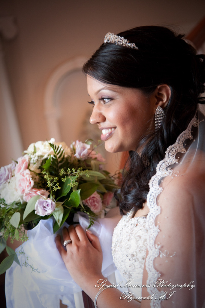 Sean & Bin at St. Joseph Lake Orion MI wedding photograph
