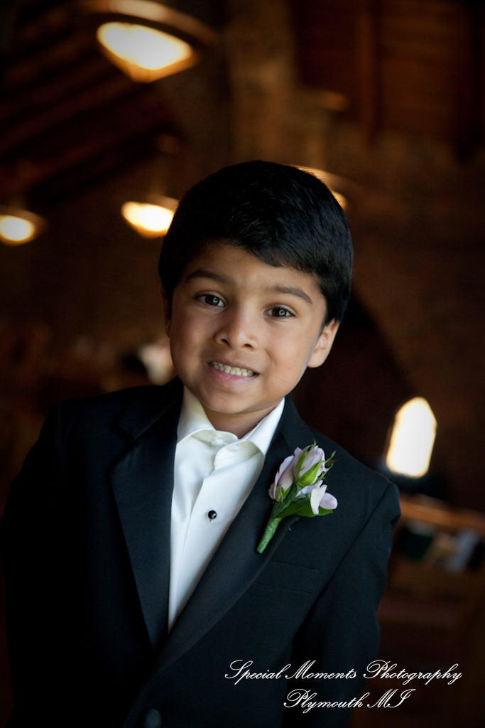 Sean & Bin at St. Joseph Lake Orion MI wedding photograph