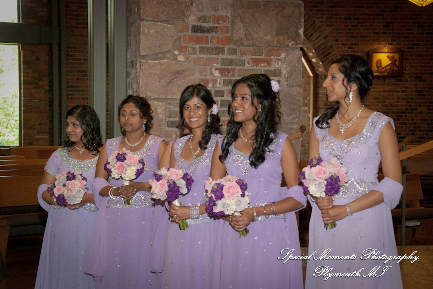 Sean & Bin at St. Joseph Lake Orion MI wedding photograph