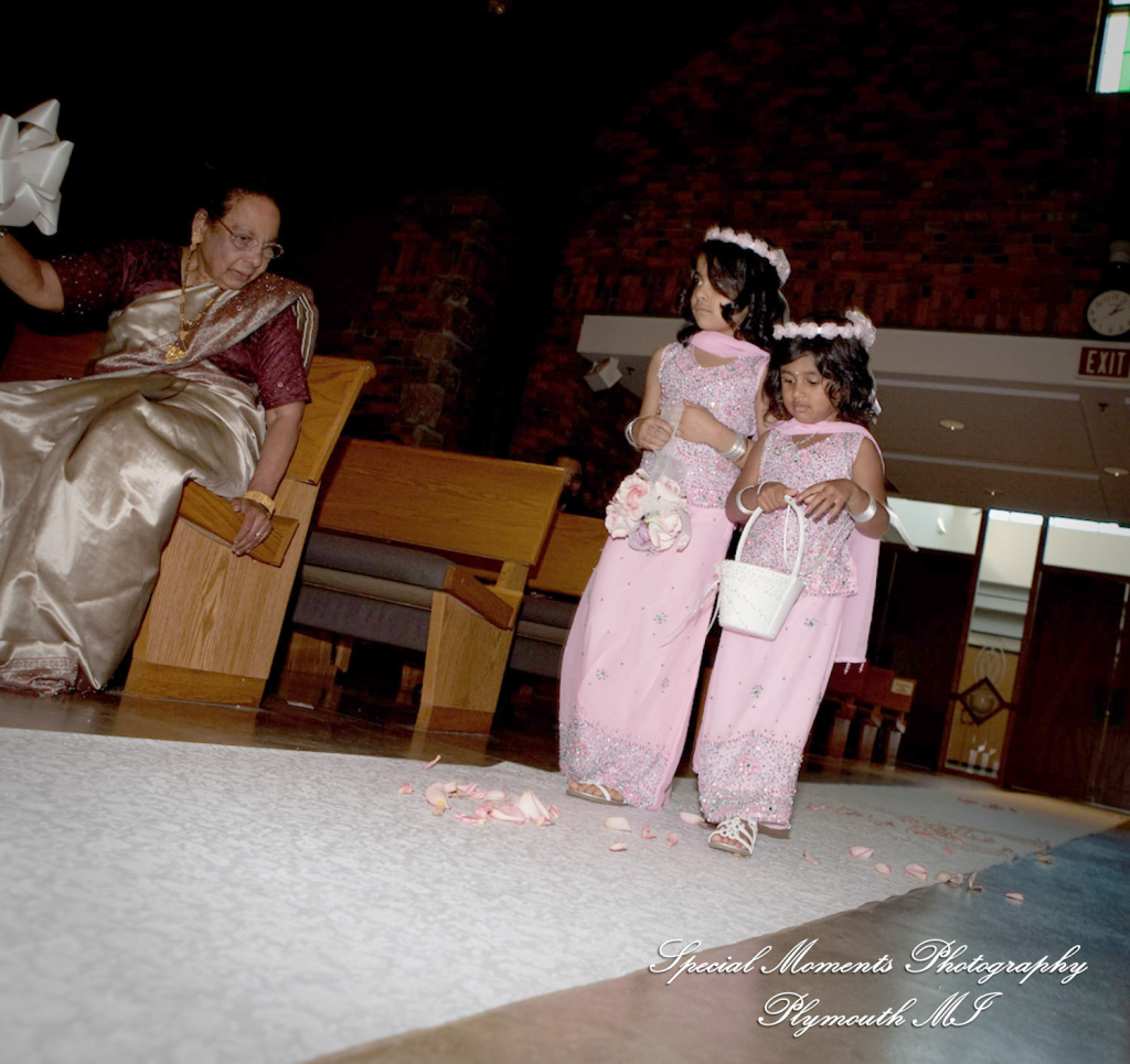 Sean & Bin at St. Joseph Lake Orion MI wedding photograph