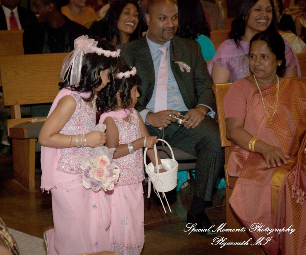 Sean & Bin at St. Joseph Lake Orion MI wedding photograph