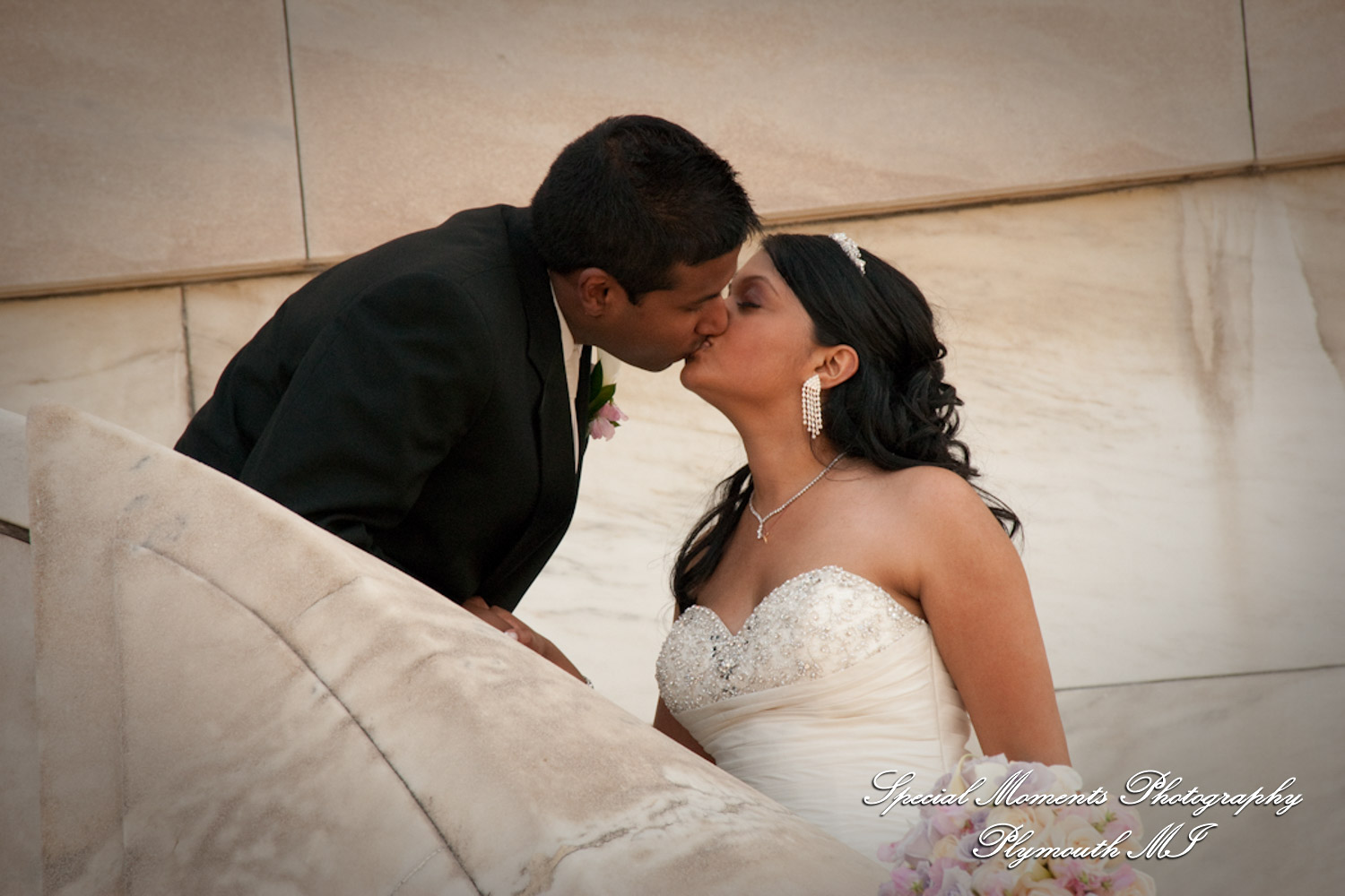 Sean & Bin at Larsa Palace Banquet Facility Warren MI wedding photograph