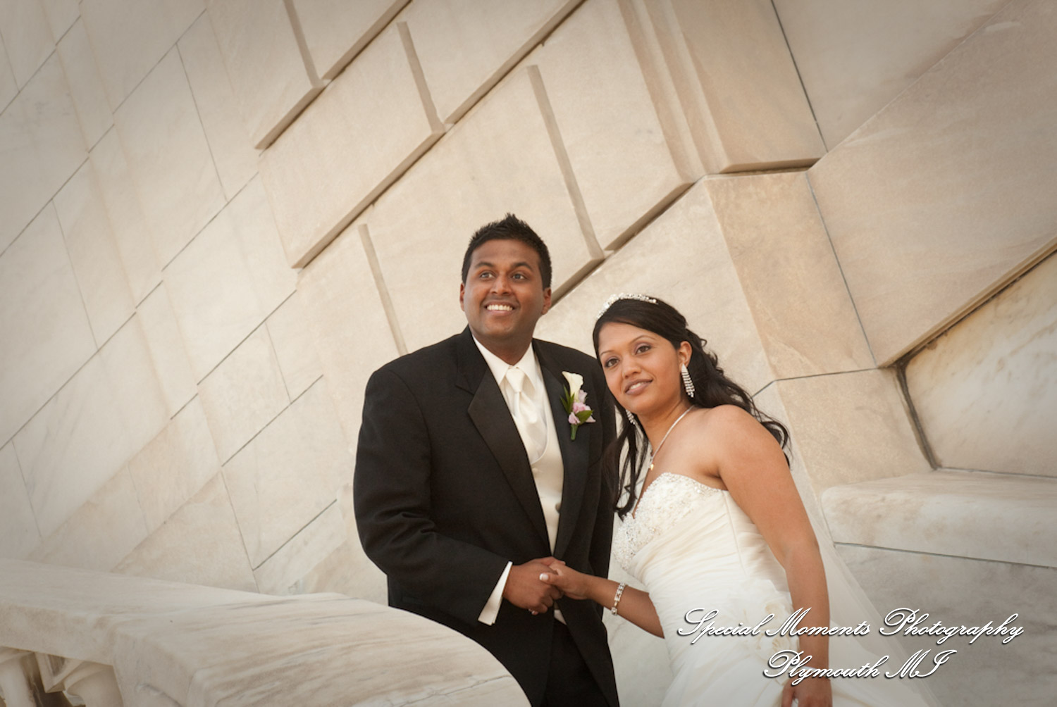 Sean & Bin at Larsa Palace Banquet Facility Warren MI wedding photograph