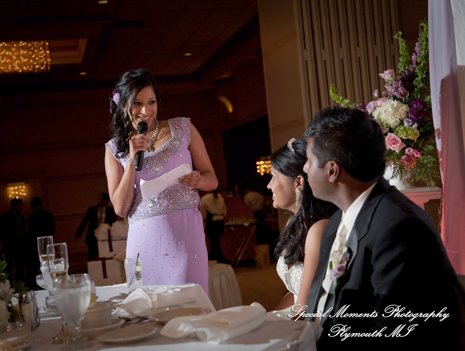Sean & Bin at Larsa Palace Banquet Facility Warren MI wedding photograph