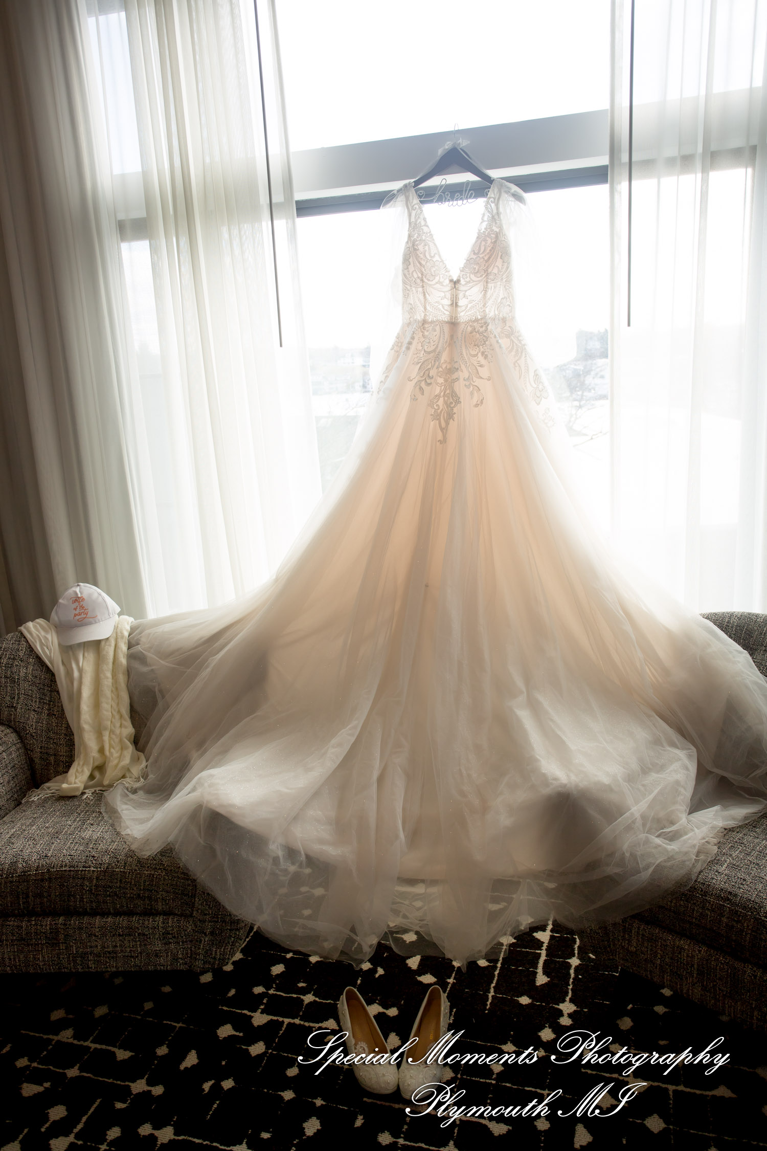 Ashley & Charles at Castle Farms Charlevoix MI wedding photograph