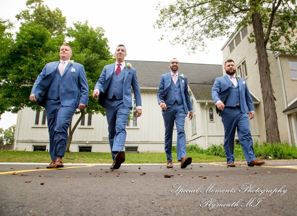 Natasha & Daniel at Orchard Lake Community Church West Bloomfield MI wedding photograph