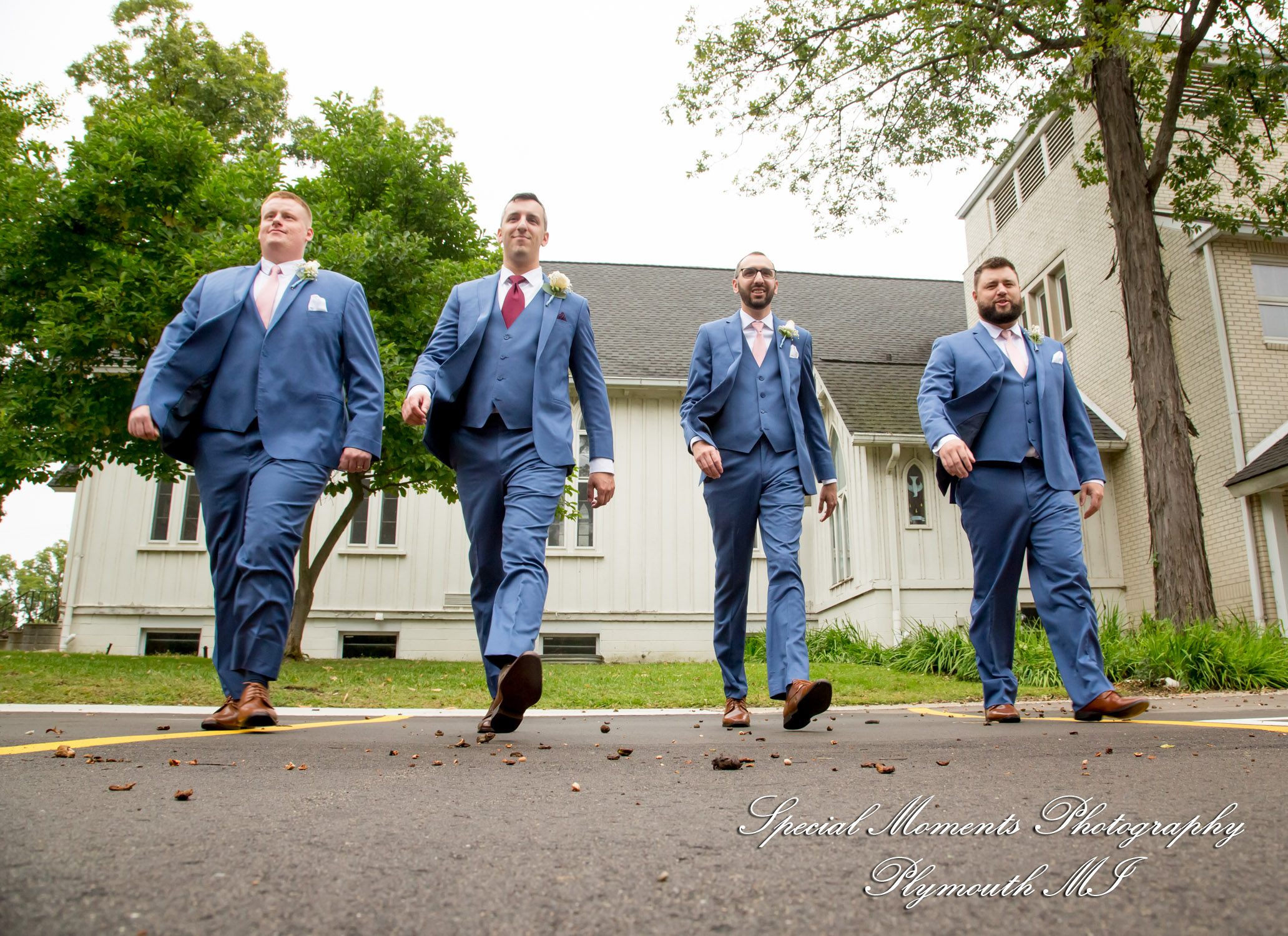 Natasha & Daniel at Orchard Lake Community Church West Bloomfield MI wedding photograph