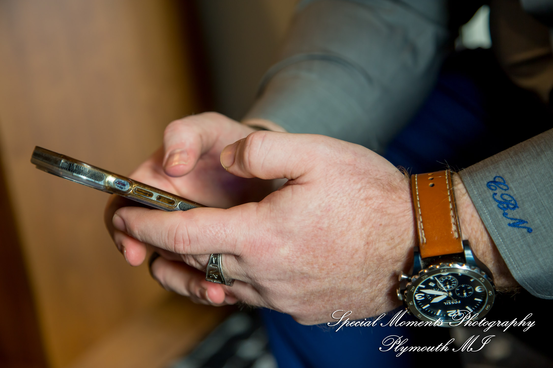 Ashley & Charles at Castle Farms Charlevoix MI wedding photograph