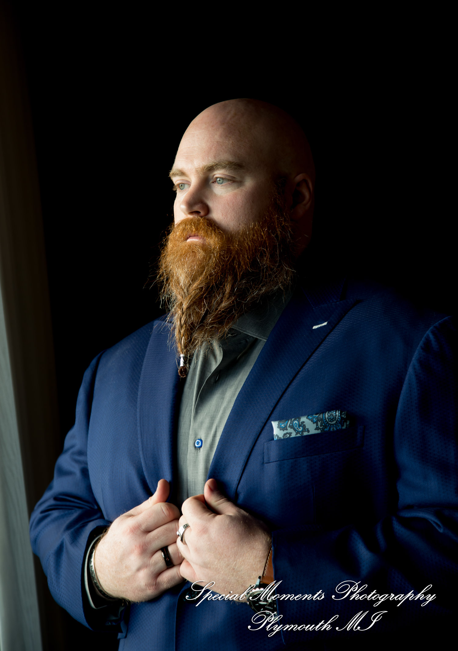 Ashley & Charles at Castle Farms Charlevoix MI wedding photograph