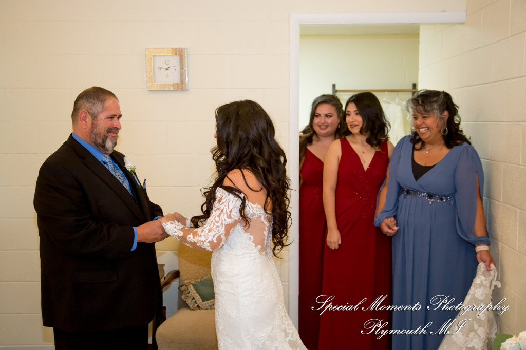 Natasha & Daniel at Orchard Lake Community Church West Bloomfield MI wedding photograph