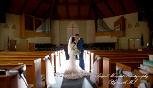 Natasha & Daniel at Orchard Lake Community Church West Bloomfield MI wedding photograph