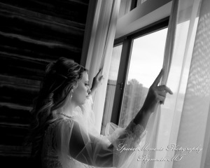 Ashley & Charles at Castle Farms Charlevoix MI wedding photograph