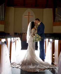 Natasha & Daniel at Orchard Lake Community Church West Bloomfield MI wedding photograph