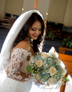 Natasha & Daniel at Orchard Lake Community Church West Bloomfield MI wedding photograph