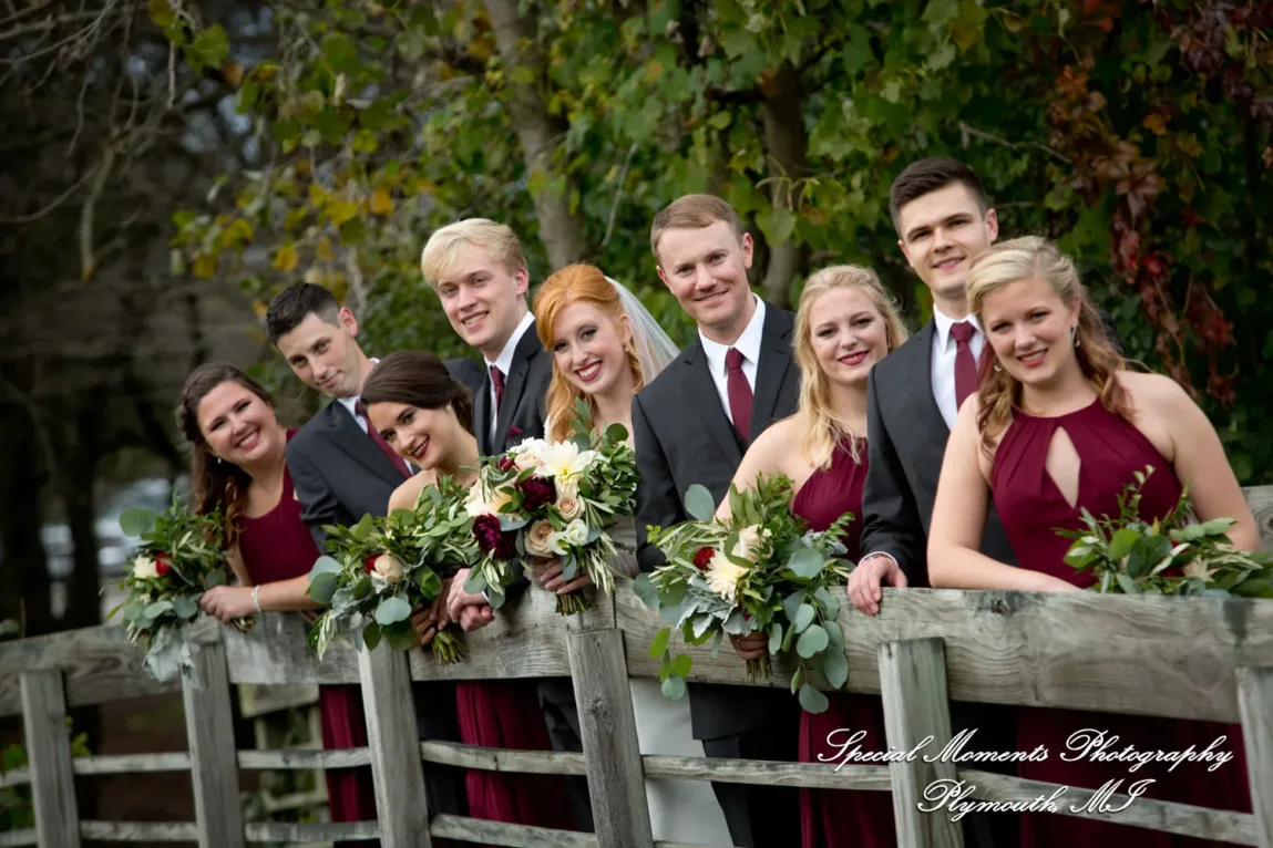 Heather & Clark Stonebridge Golf Club Ann Arbor MI wedding photograph