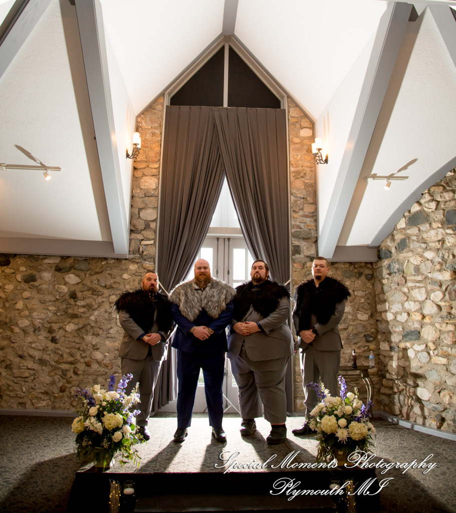 Ashley & Charles at Castle Farms Charlevoix MI wedding photograph