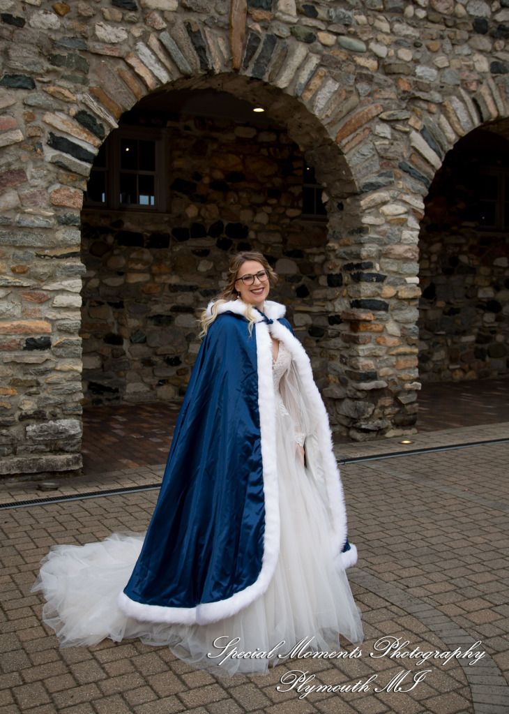 Ashley & Charles at Castle Farms Charlevoix MI wedding photograph