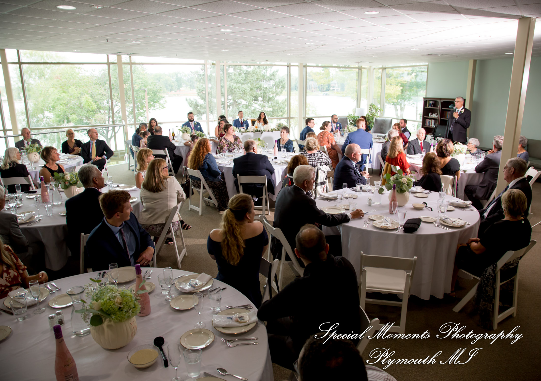 Natasha & Daniel at Orchard Lake Community Church West Bloomfield MI wedding photograph